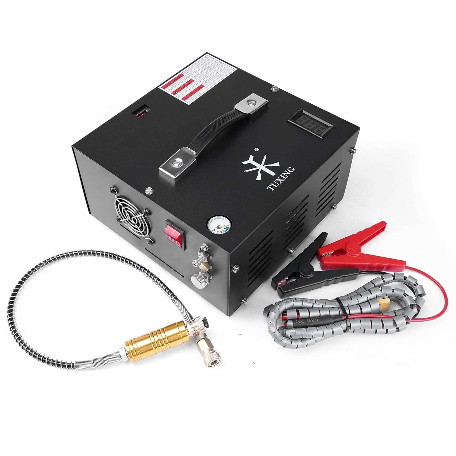 Compressor de Ar TUXING 30Mpa 4500psi: Potência e Praticidade para seu Rifle PCP