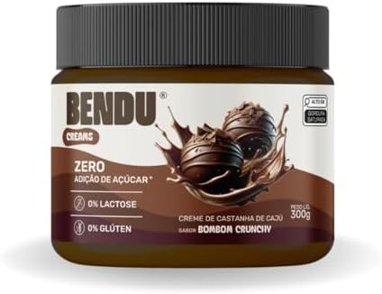 Pasta de Castanha de Cajú (450g) - Bombom de Chocolate - Bendú, Bendú