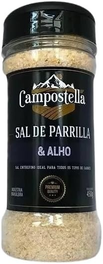 Sal De Parrilla E Alho 450g Campostella