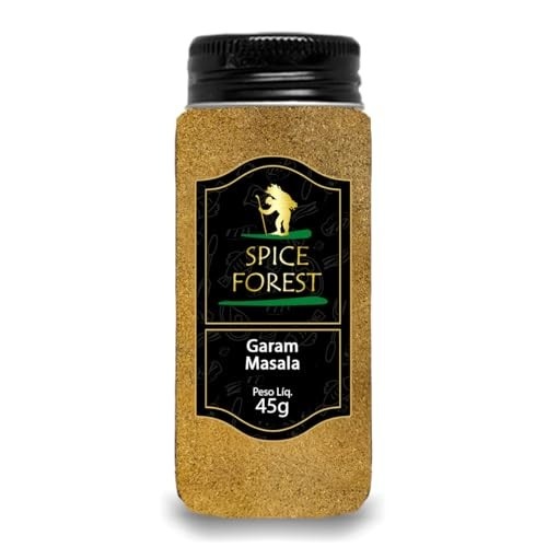 Garam Masala 45g - Tempero Linha Premium Frasco Vidro