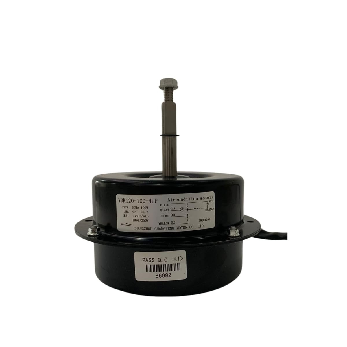 Motor para Climatizador de Ar 45L 100W 110V - Refrigeração Eficiente e Silenciosa