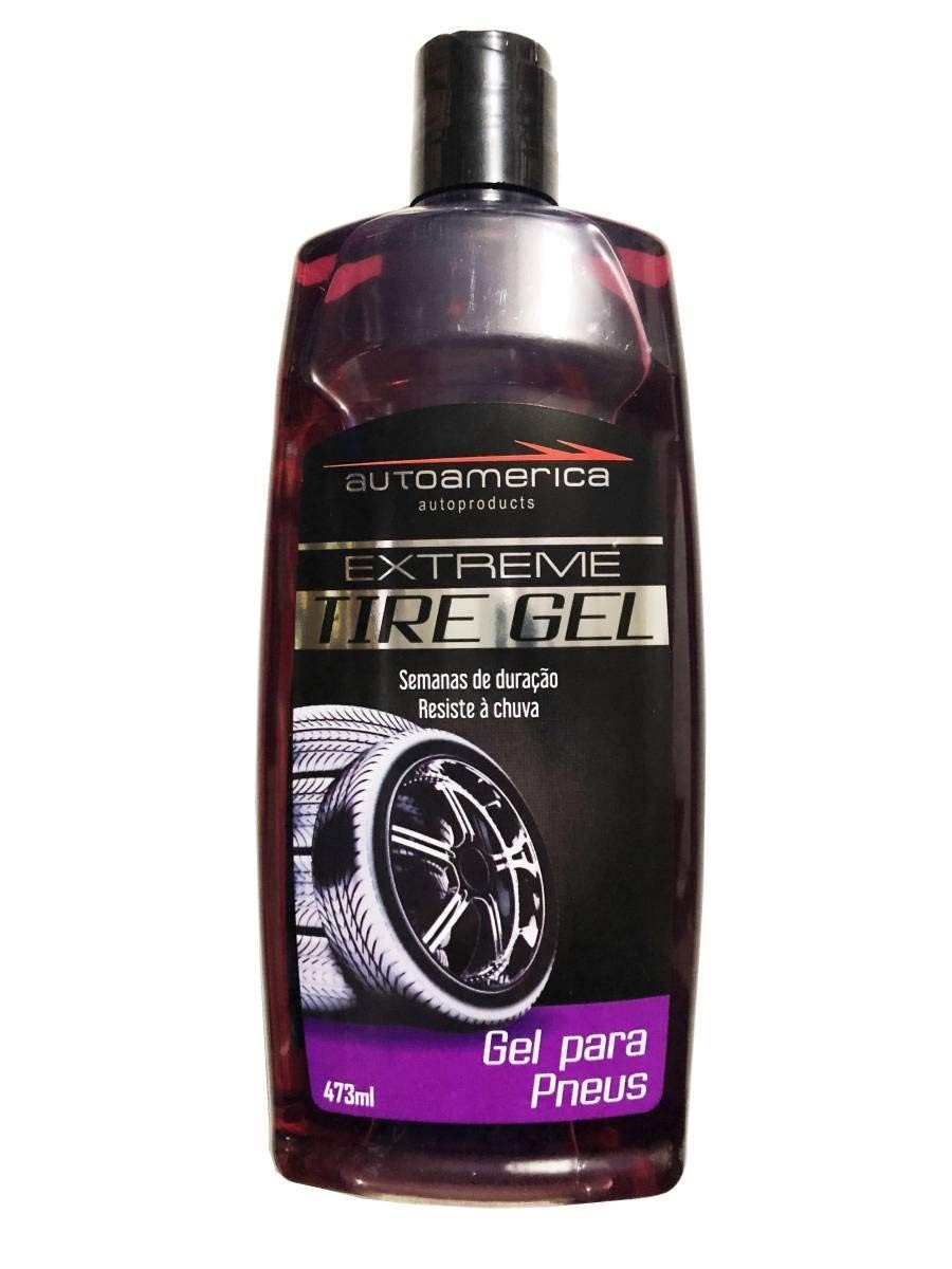 Gel para Pneus Autoamerica Tire Gel Extreme 473ml: Brilho Duradouro e Proteção Superior