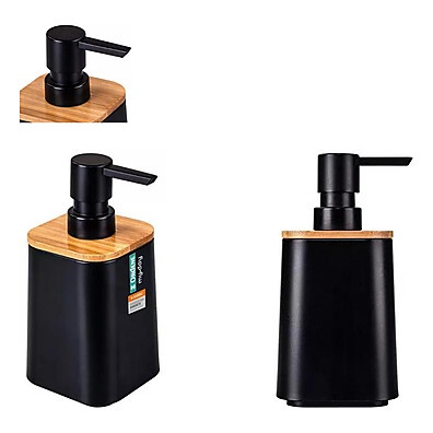 480ml-sabonete-e-escova-porta-com-bambu-banheiro-kit