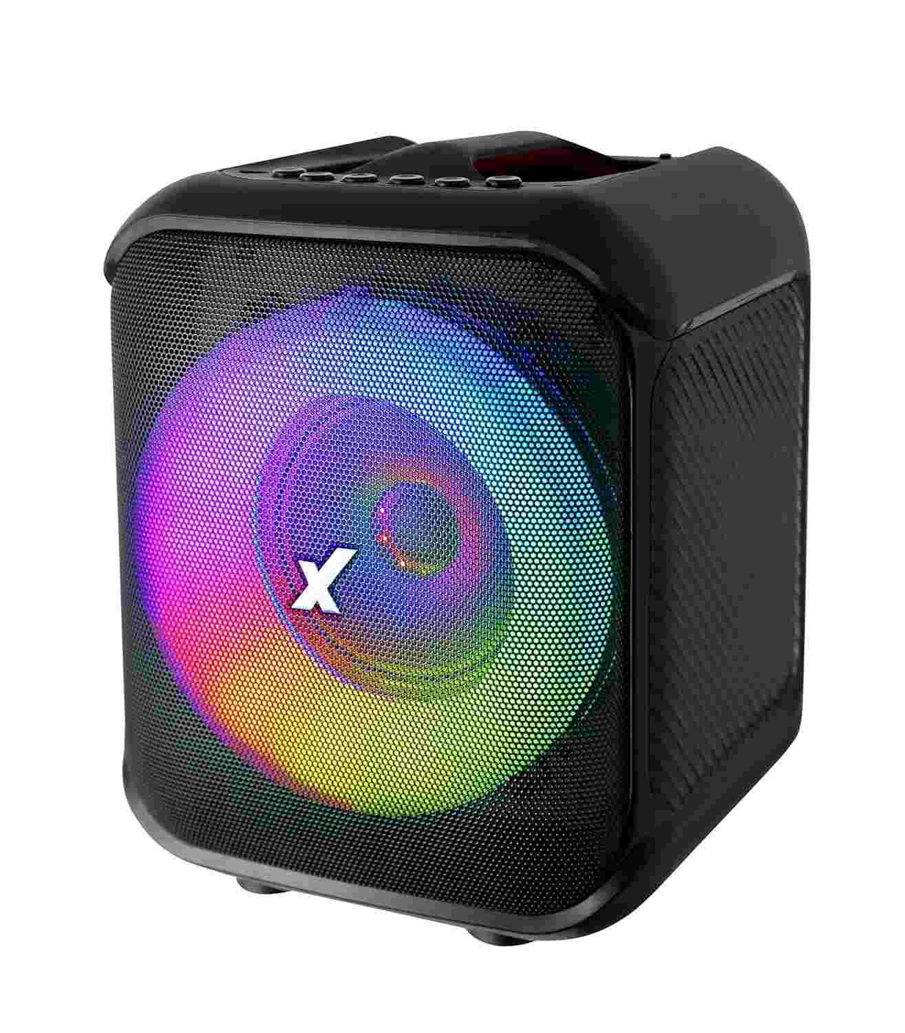 Caixa de Som Amplificada Amvox ACA 150 POP: 150W RMS, Bluetooth, LED e Bateria até 4h