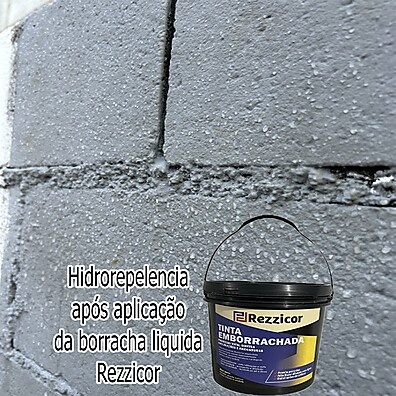 Rezzicor: Borracha Líquida Impermeável 4kg