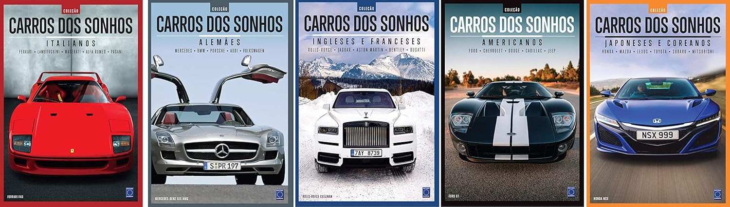 5-carros-dos-automoveis-sonhos-essenciais-colecao-por-a-apaixonados-volumes-para-a