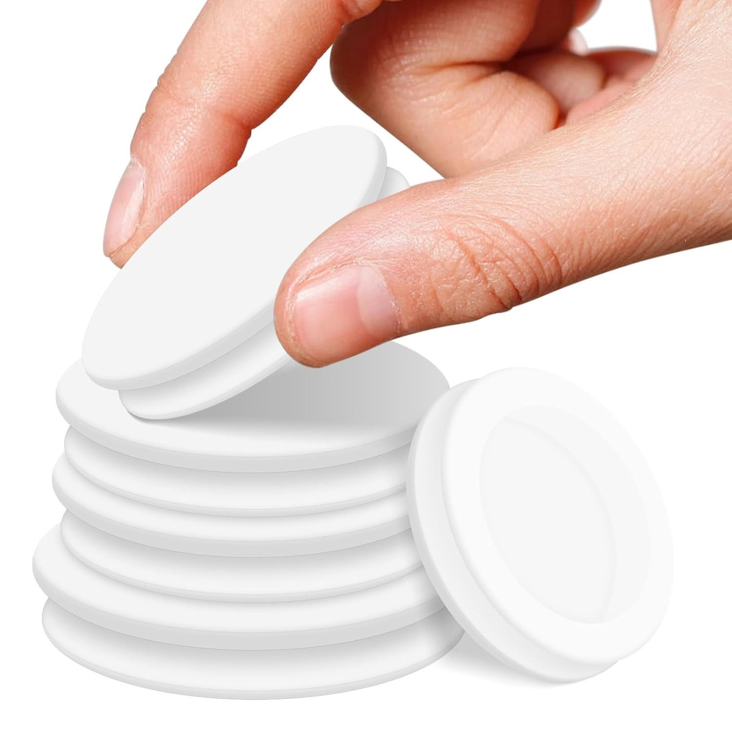 TOYANDONA Conjunto de 5 Tampas de Silicone para Cofrinho - Vedação Perfeita em 5 Tamanhos (28/30/32/34/36mm)