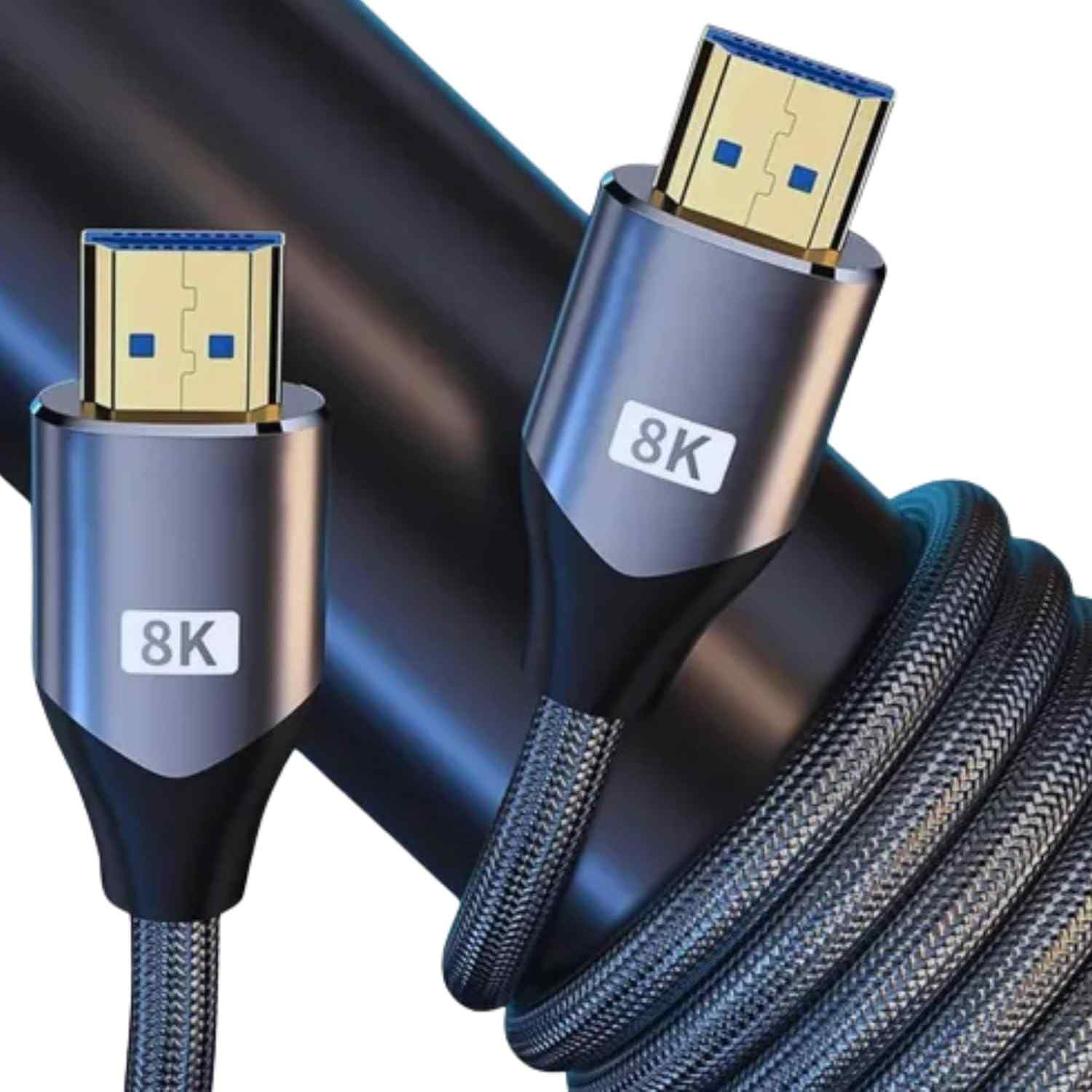Cabo HDMI 2.1 8K 5 Metros: Imersão Total em Jogos e Filmes | PS5, Xbox Series X/S, TVs 4K/8K