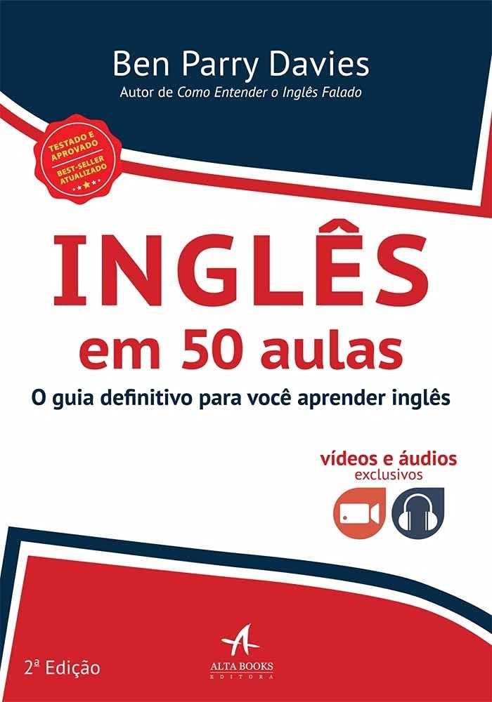 Inglês em 50 Aulas: O Guia Definitivo para Aprender Inglês Rápido e Fácil