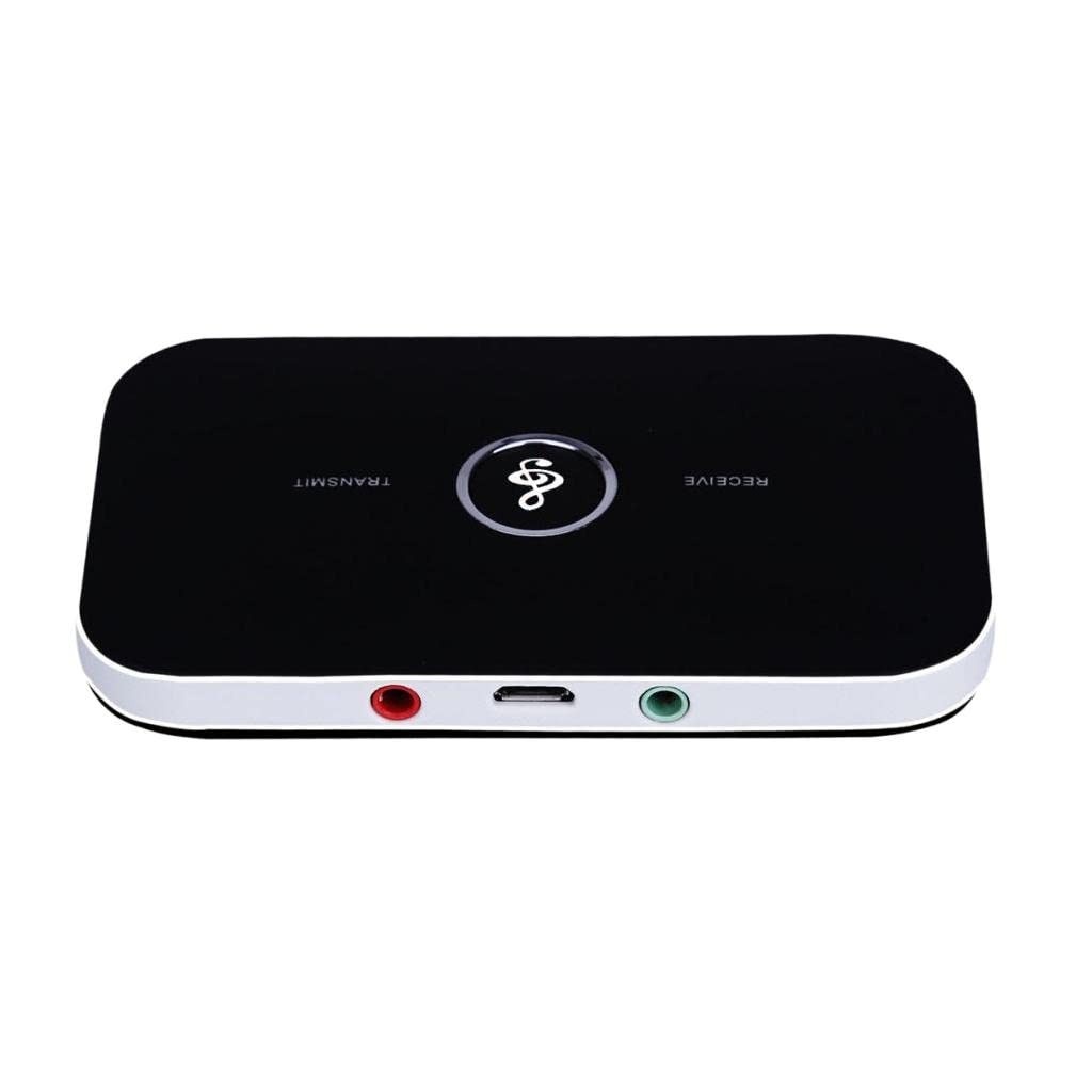 Transmissor e Receptor Bluetooth 5.0 Gazechimp A2DP 4W: Som Estéreo Sem Fio em Preto