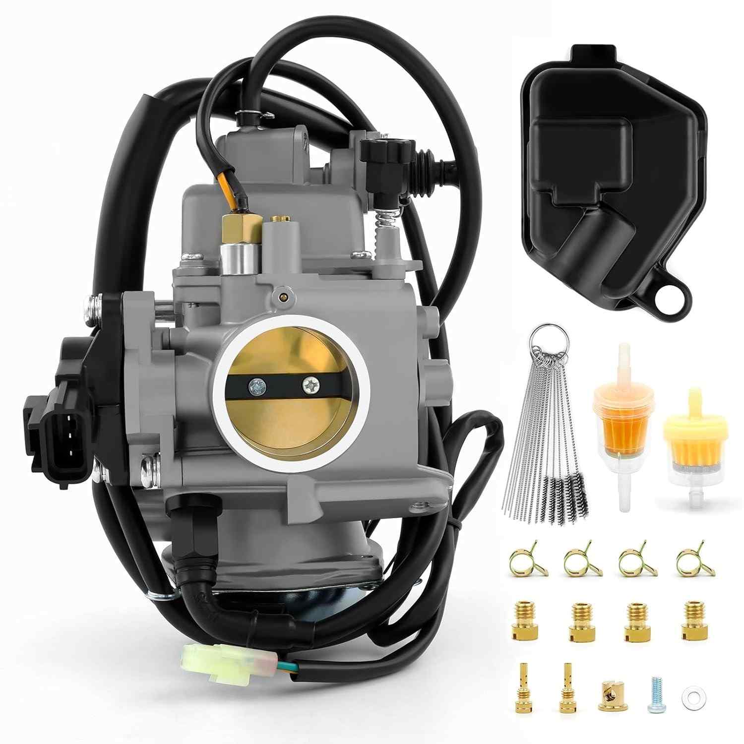 Carburador Completo para Honda Fourtrax Foreman 500 TRX500 (2005-2011) e Rubicon 500 (2001-2005) - Peça de Reposição 16100-HN2-013