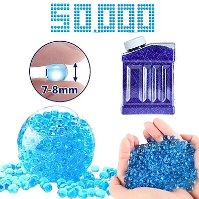 50.000 Bolinhas de Gel Orbeez: Diversão e Relaxamento em Casa