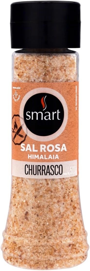 Sal Rosa do Himalaia para Churrasco Smart 500g