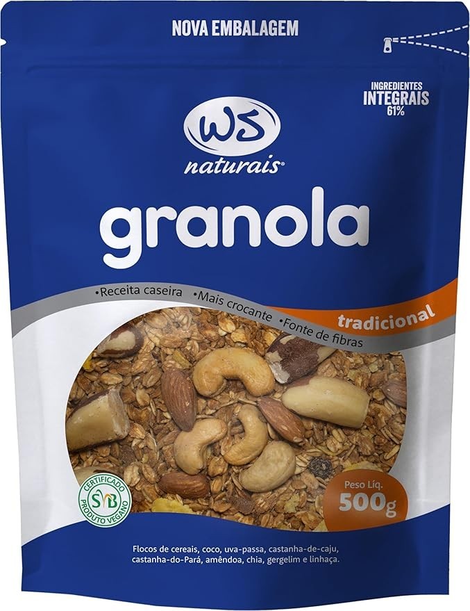 GRANOLA TRADICIONAL 500G