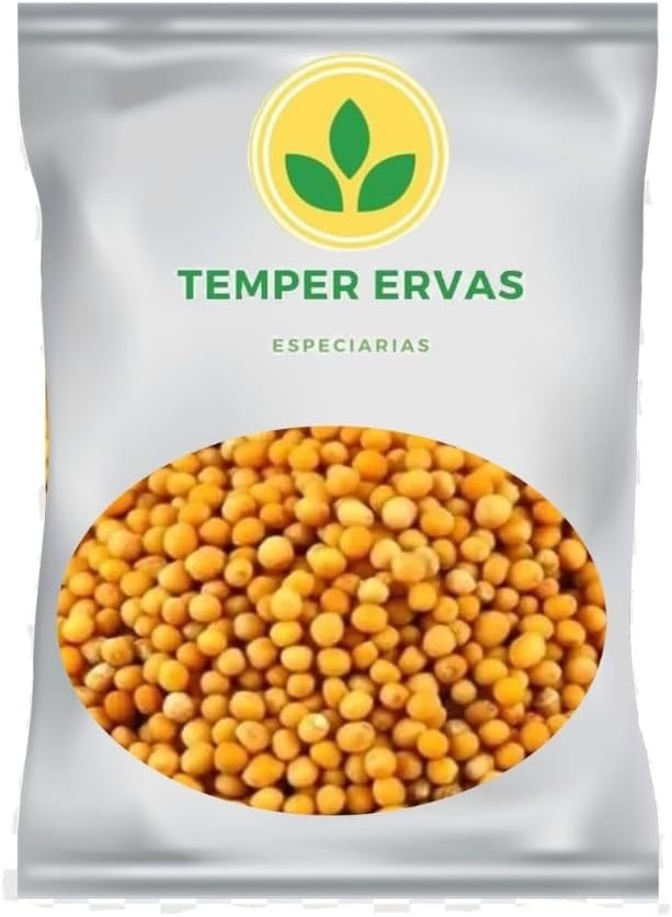 Mostarda Amarela Em Grão - 500g