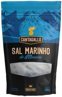 Sal Marinho Integral De Mossoro Fino 500g