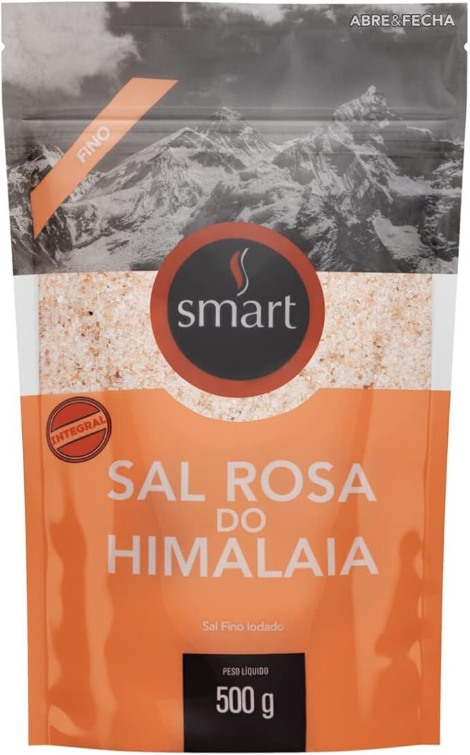 Sal Rosa do Himalaia Fino Smart 500g