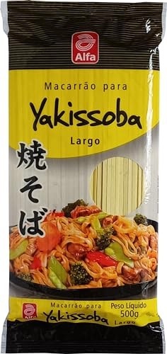 Macarrão Yakissoba Largo Alfa 500g
