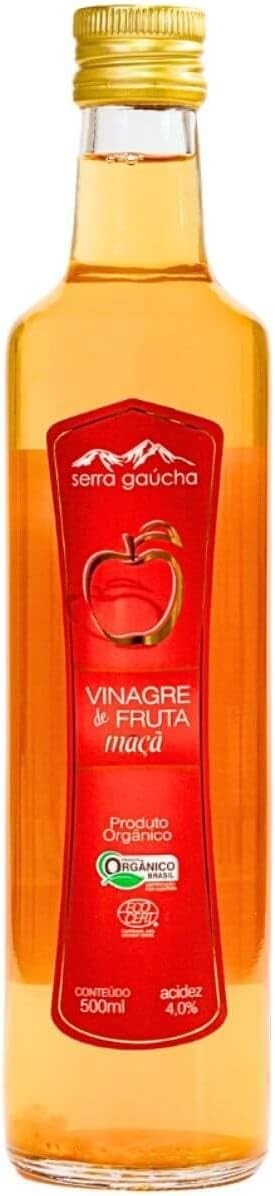 Vinagre de Maça Orgânico Serra Gaucha Acidez 4% - 500ml