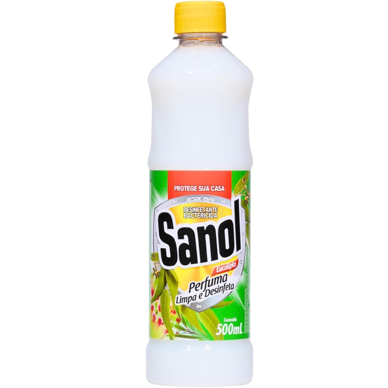 Desinfetante Líquido Sanol Eucalipito 500ml - Potente Desinfecção com Fragrância Refrescante