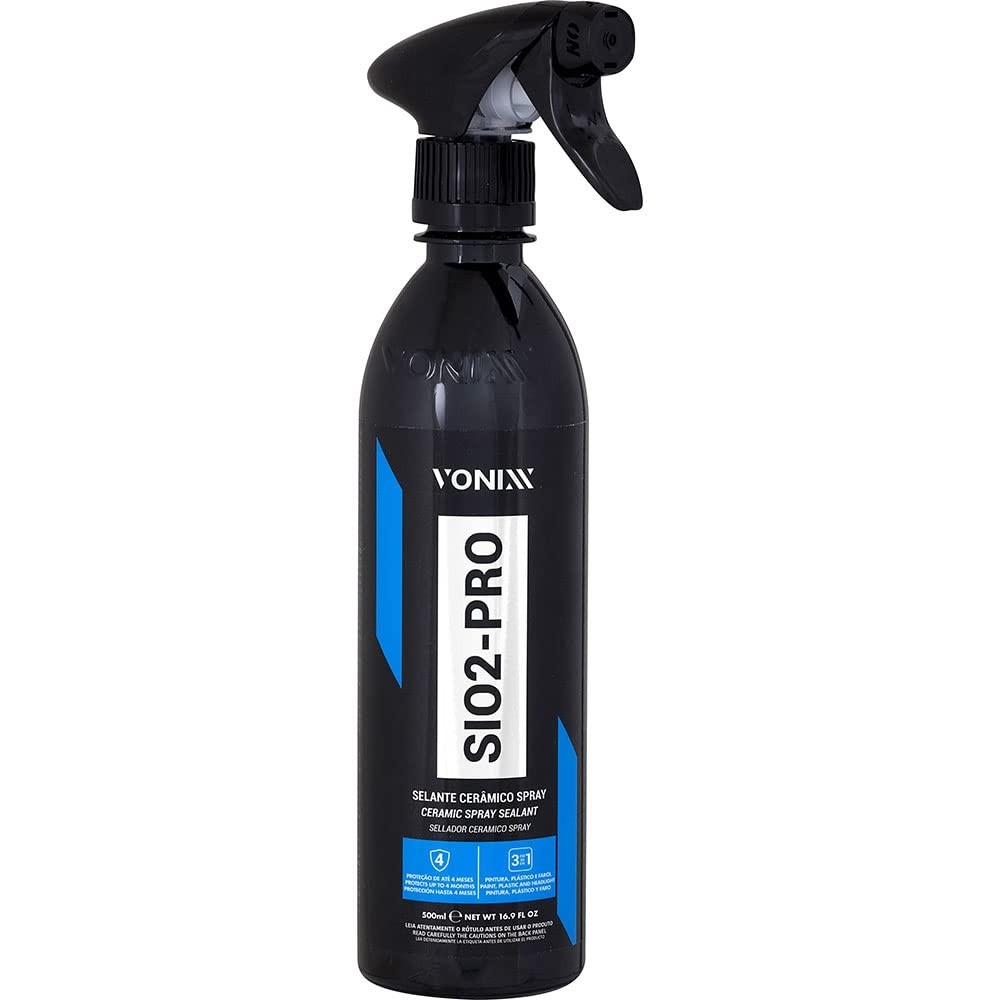 Selante Sio2-Pro Vonixx 500ml: Manutenção e Proteção para Vitrificadores