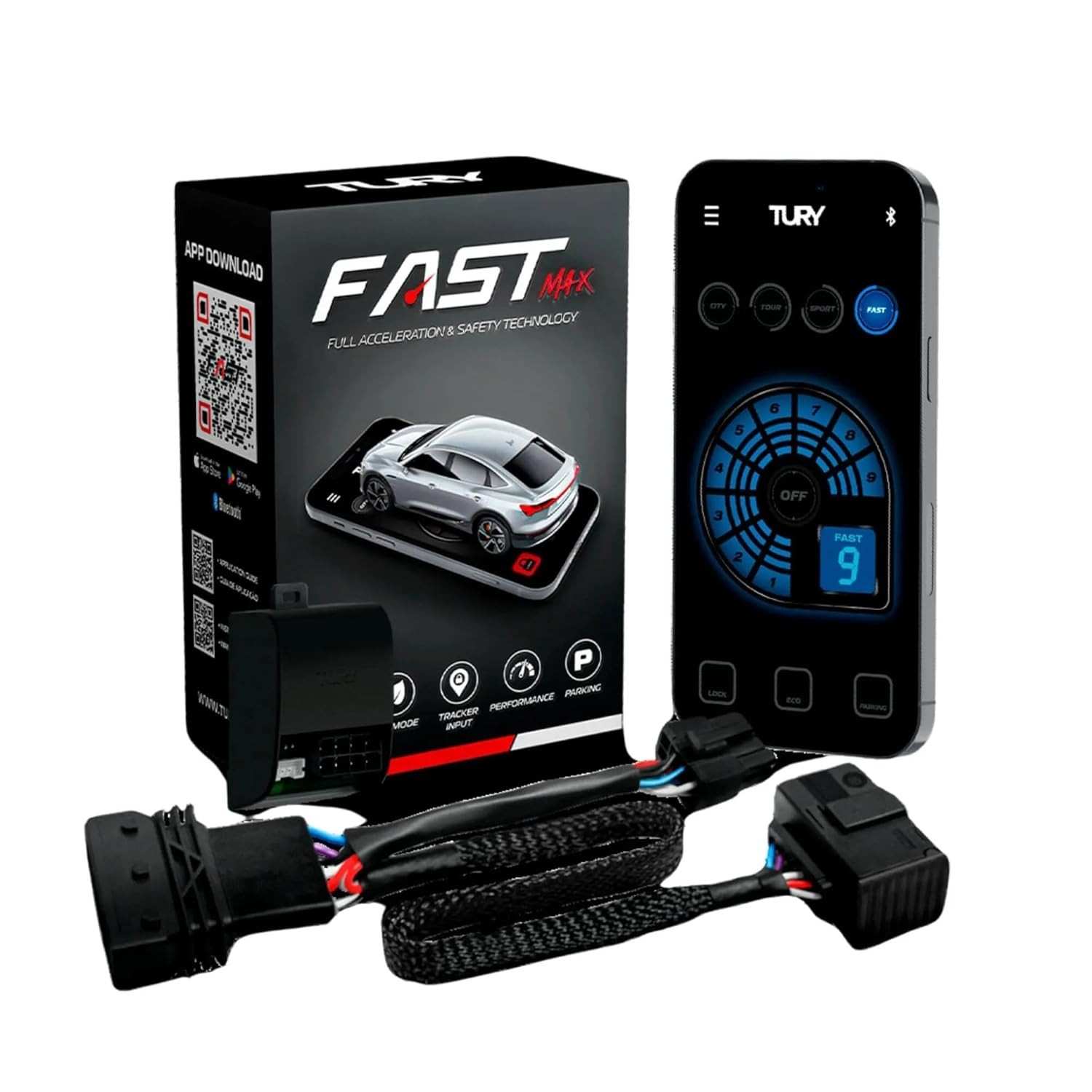 Módulo Variador de Avanço Tury FAST_MAX_5.0I: Potencialize sua Ducato, Gol e Saveiro!