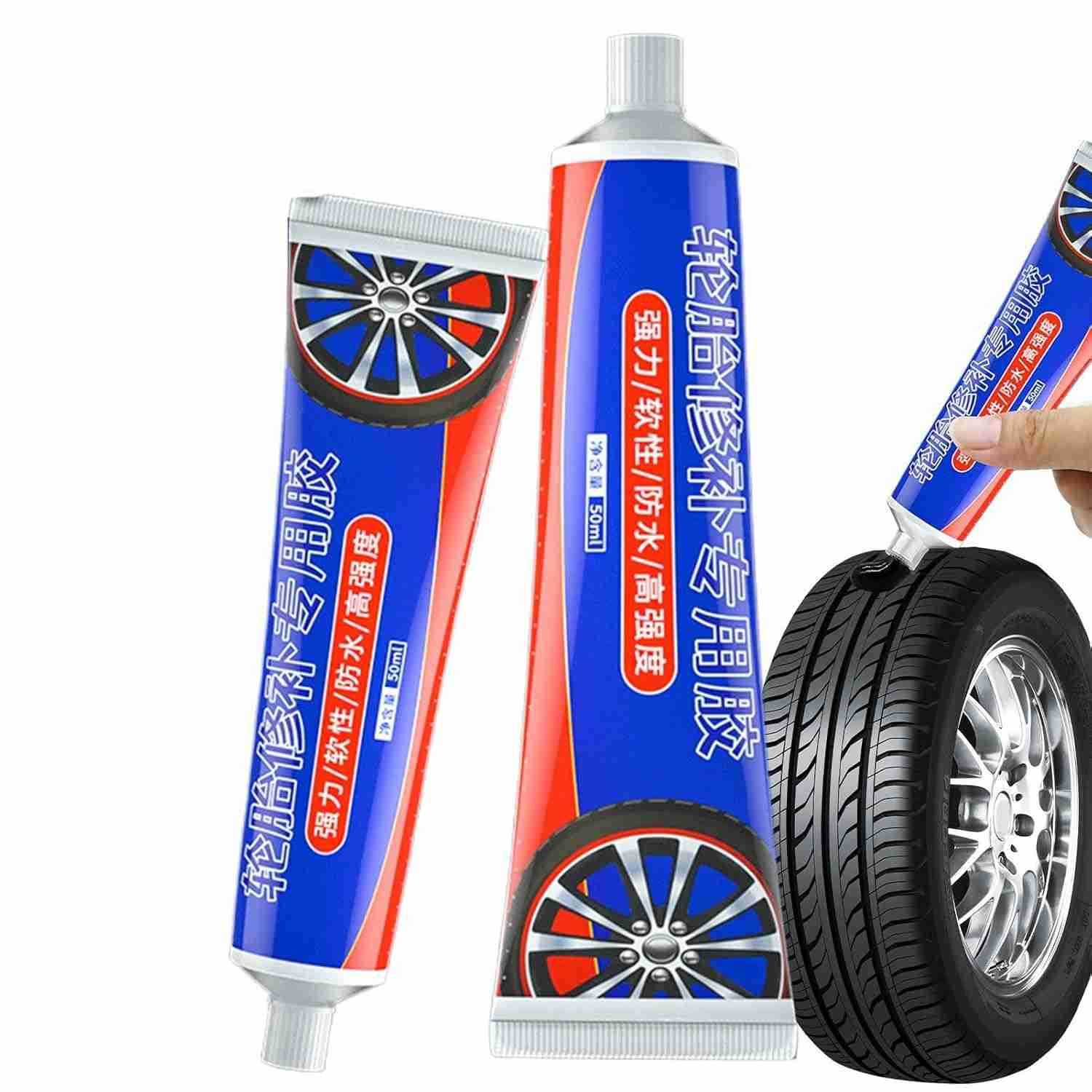 Cola de Reparo de Pneu 50ml: Solução Rápida e Durável para Furos e Rachaduras