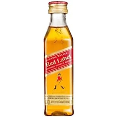 Mini Johnnie Walker Red Label: Sabor Clássico 50ml