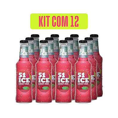 51 Ice Fruit Mix: Refresque-se com Sabor!