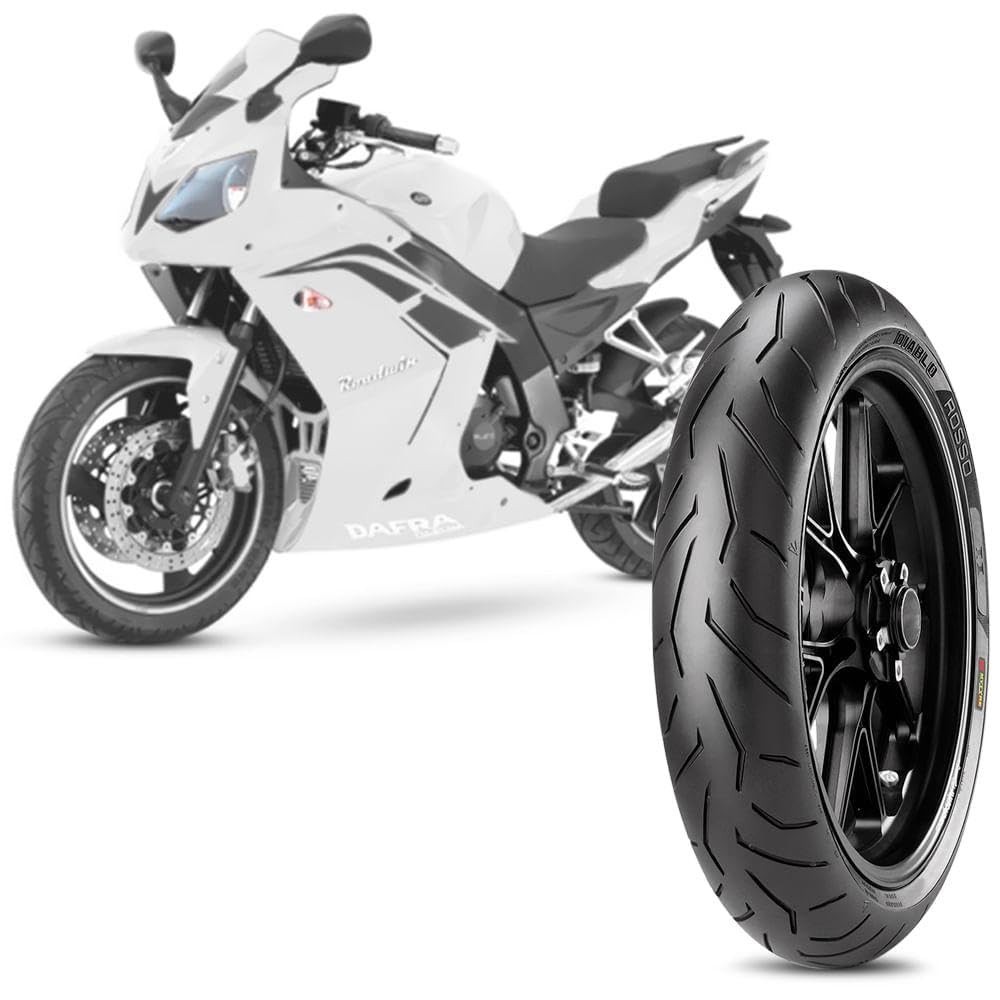 Pneu Pirelli Diablo Rosso II 110/70R17 54H: Performance e Aderência para sua Moto