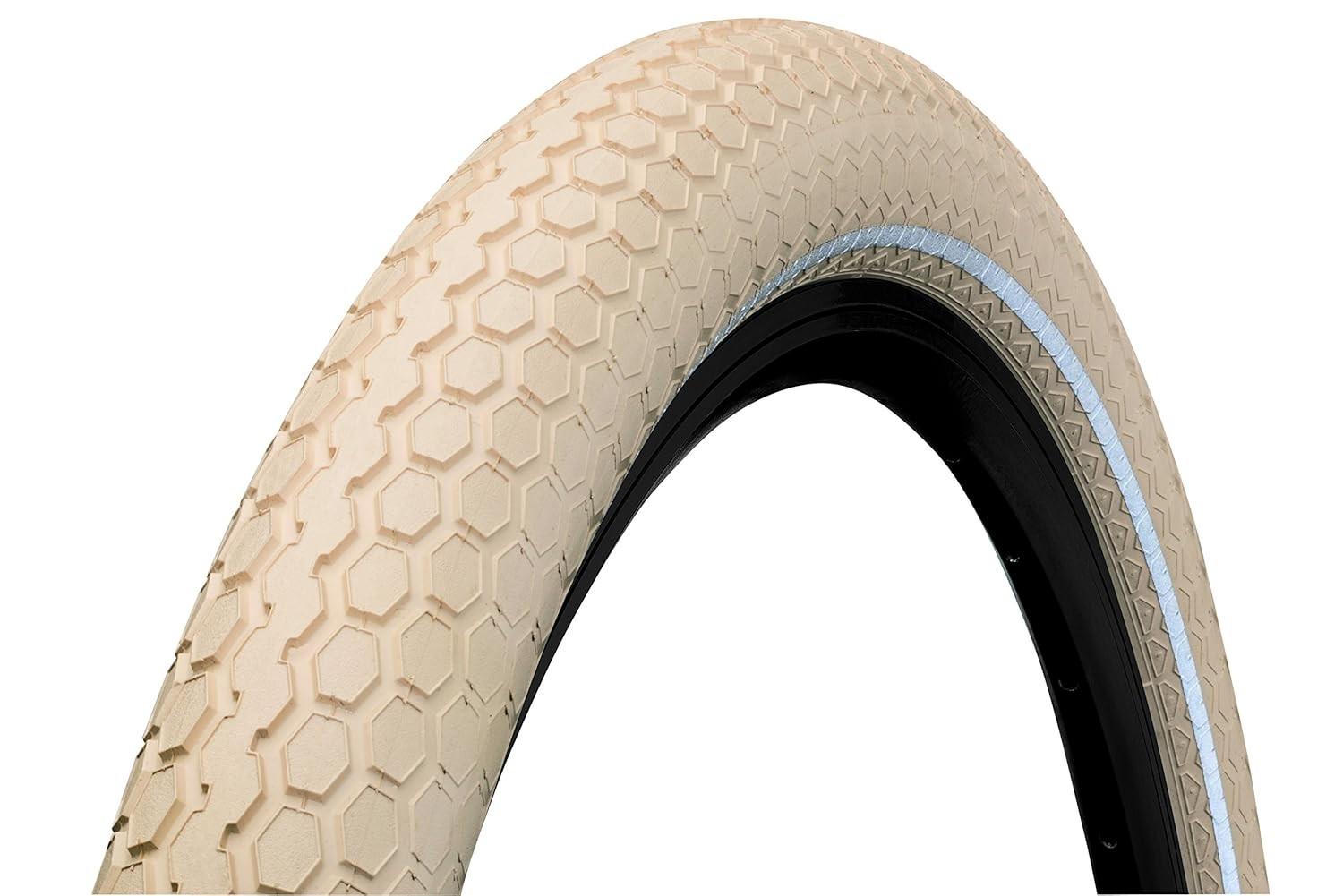 Pneu Continental Ride Cruiser 26x2.0 (55-559) ETRTO - Estilo Retrô e Proteção Reflex