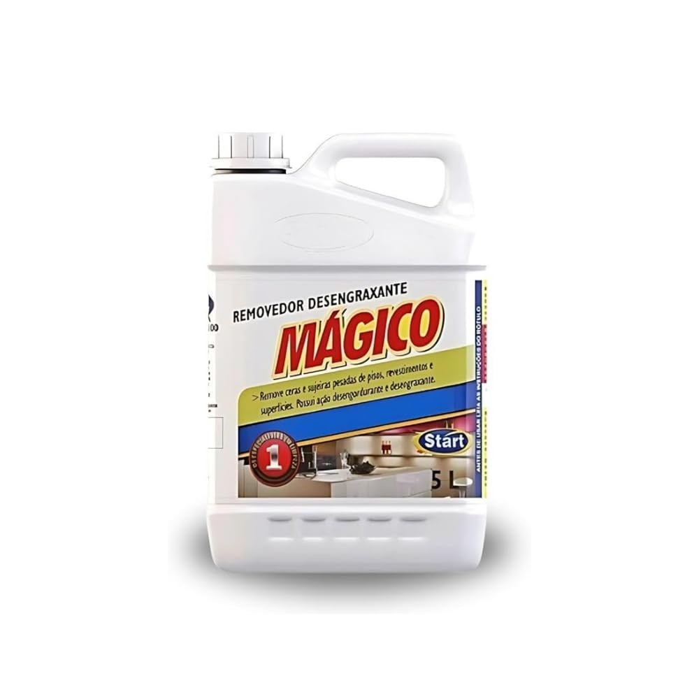 Removedor de Sujeira Pesada Mágico - 5L | Remove Ceras, Gorduras e Incrustações com Alta Potência