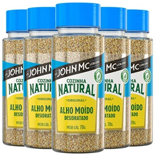 5x Alho Moido JOHN MC 70g