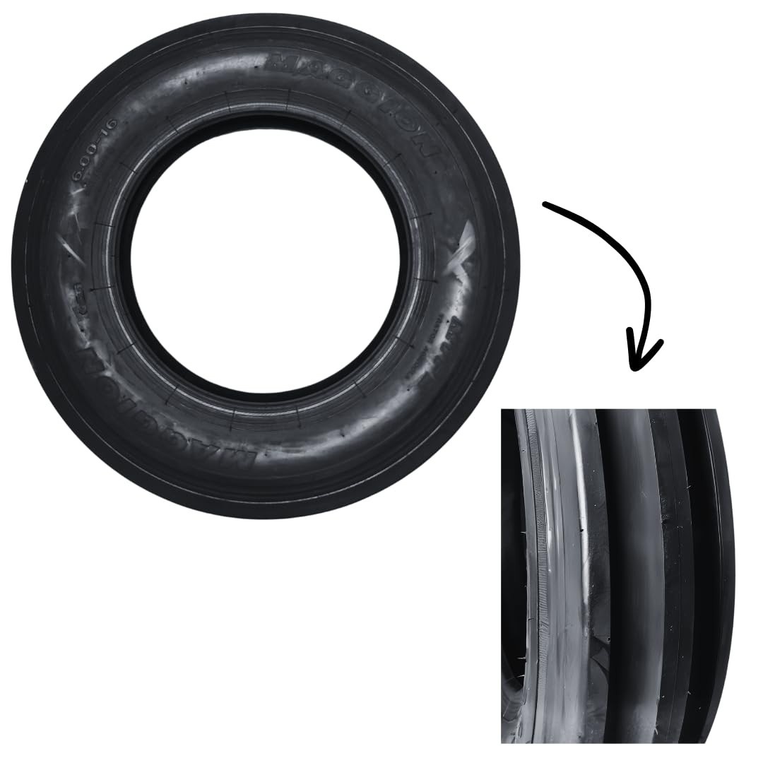 Pneu Maggion MTF02 600x16 6 Lonas: Durabilidade e Performance para seu Veículo