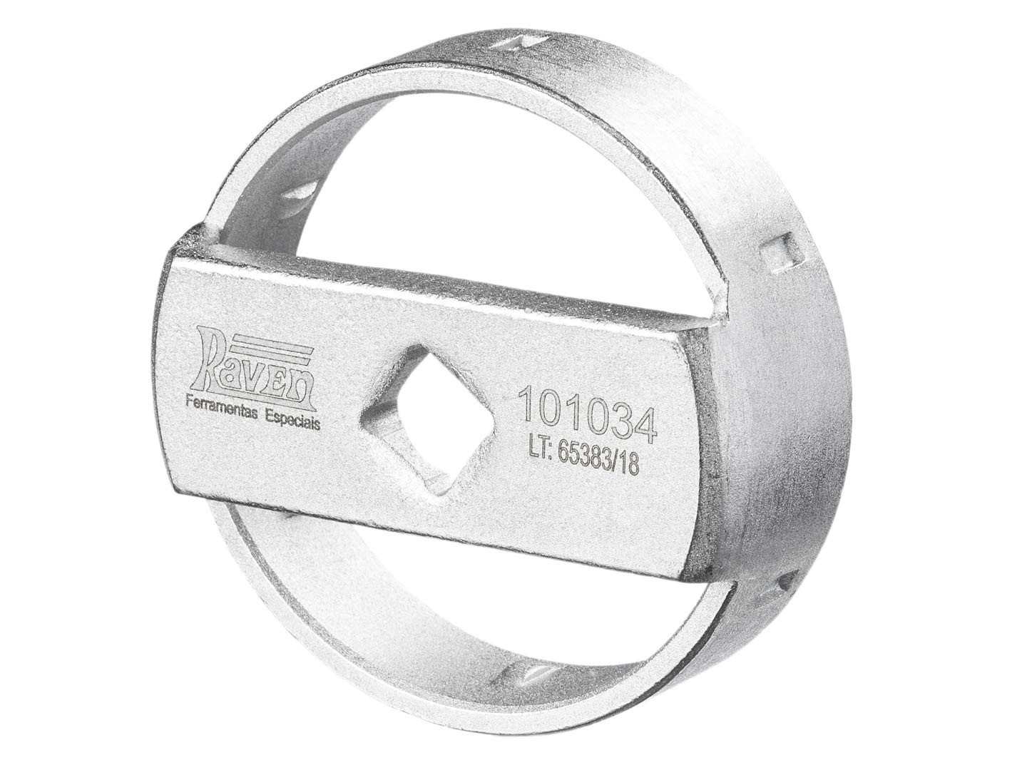 Chave Filtro de Óleo 76.4mm 6 Dentes Peugeot/Renault/Fiat - Raven 101034