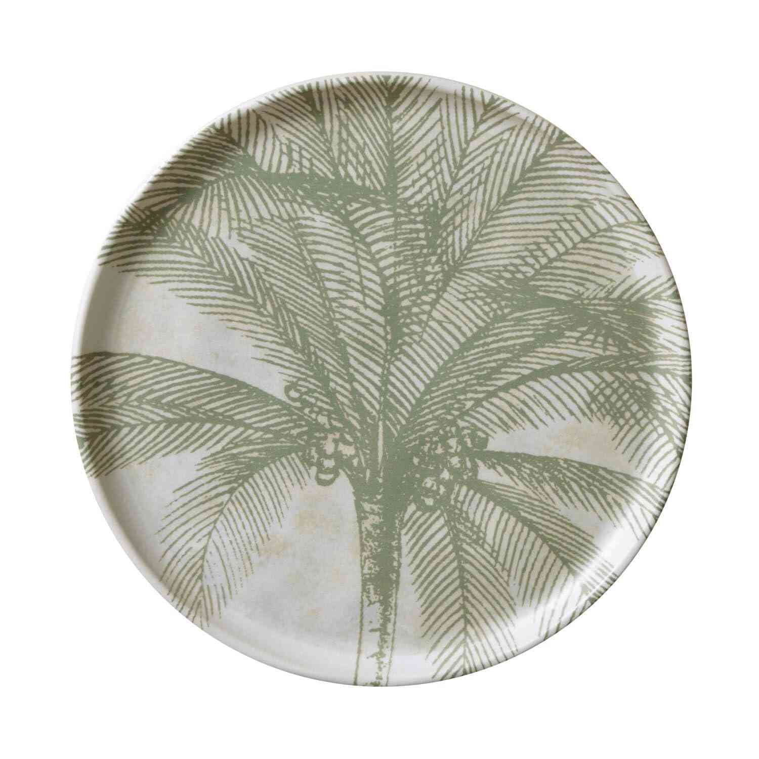 Conjunto com 6 Pratos de Sobremesa Bio Tropicália - Porto Brasil | Seguro e Elegante