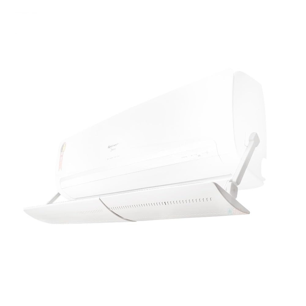 Defletor Ar Condicionado com Regulagem de Ângulo - 60 a 110cm | Evite Ventos Diretos e Climatize com Conforto