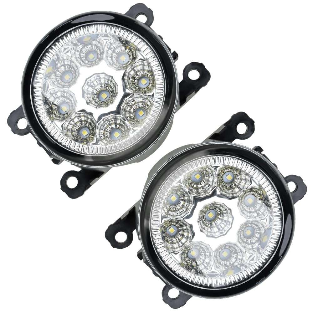 Ilumine Seu Caminho: Lâmpada de Neblina 6000K para Ford Explorer, Mustang, Fiesta e Focus (2011-2015)