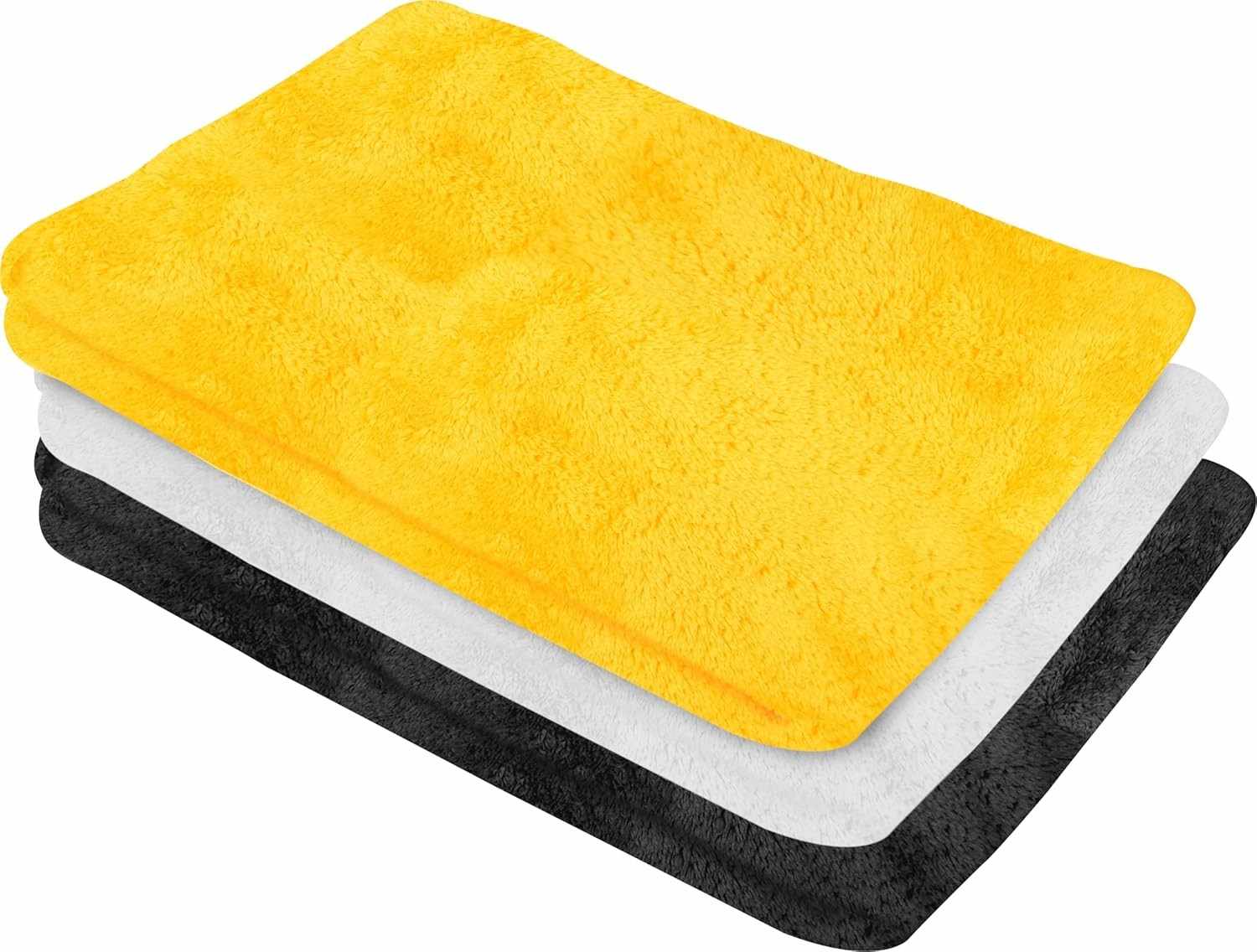 Jogo 3 Toalhas Microfibra Vonder 60x40cm Extramacia 500 GSM - Limpeza Impecável!