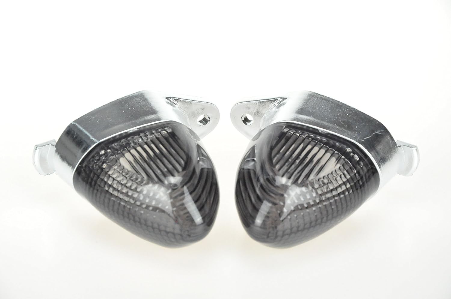 Lentes de Seta Fumê para Kawasaki ZX-10R (04-05) e ZX-6R (05-06) - Estilo Europeu Traseiro