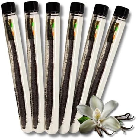 KIT 6x Fava De Baunilha De Madagascar Tubo 2g EMPORIO TARTUFI