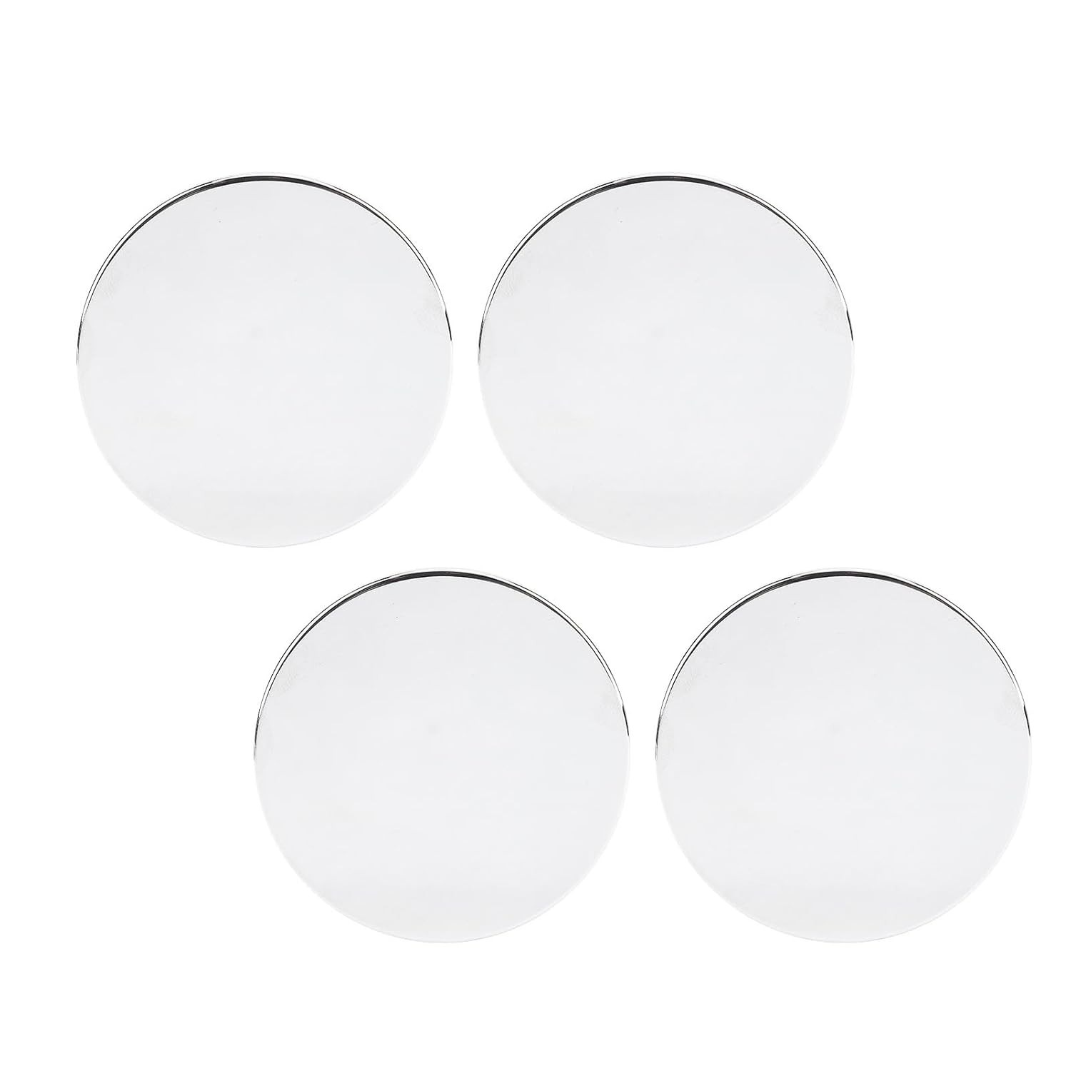 KIMISS Tampas de Centro de Roda Universal 70mm/60mm - Elegância e Proteção Duradoura para Seu Carro (4 Peças Galvanizadas)