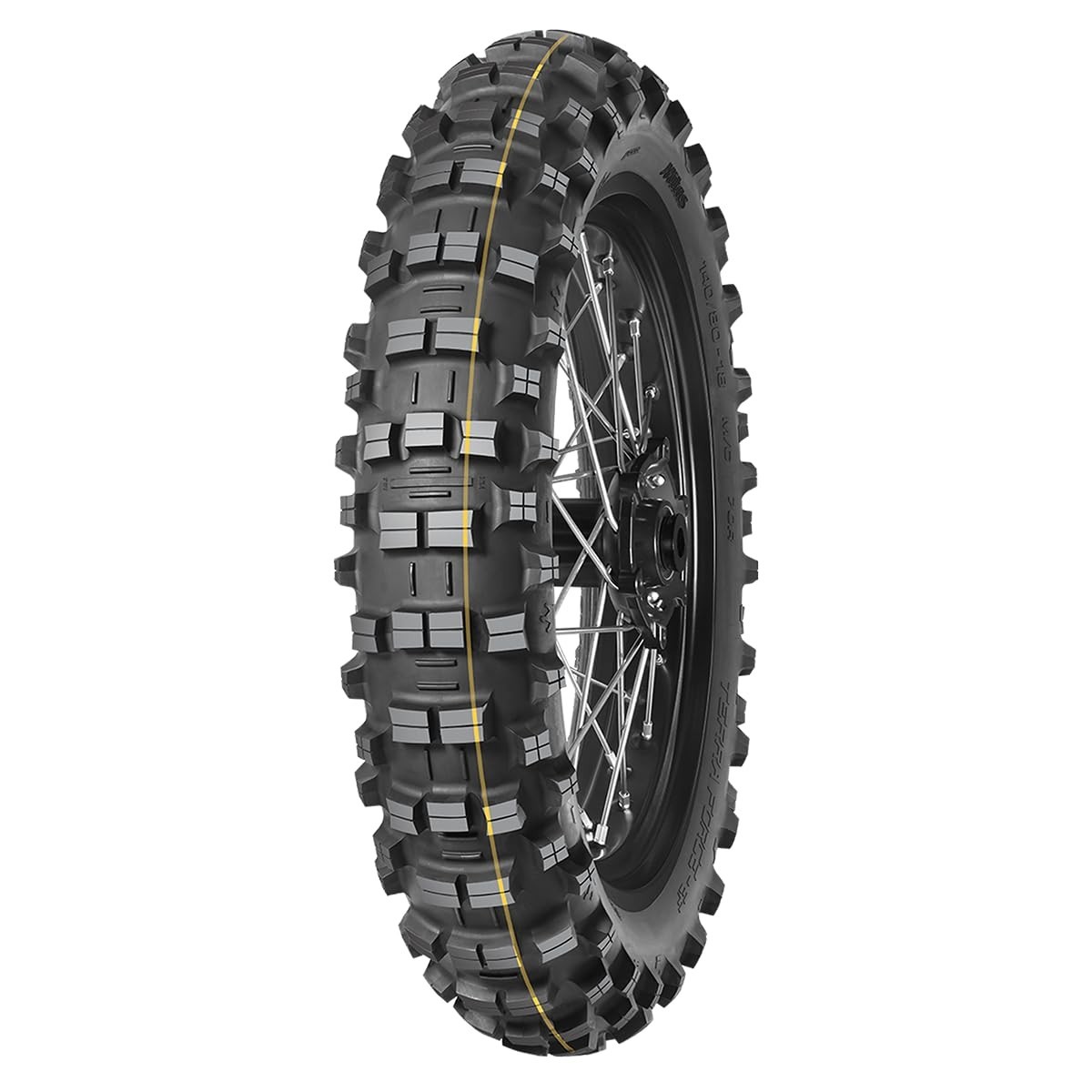 Pneu Traseiro Mitas Terra Force-EF Super 140/80-18 70R: Performance e Durabilidade para sua Enduro!