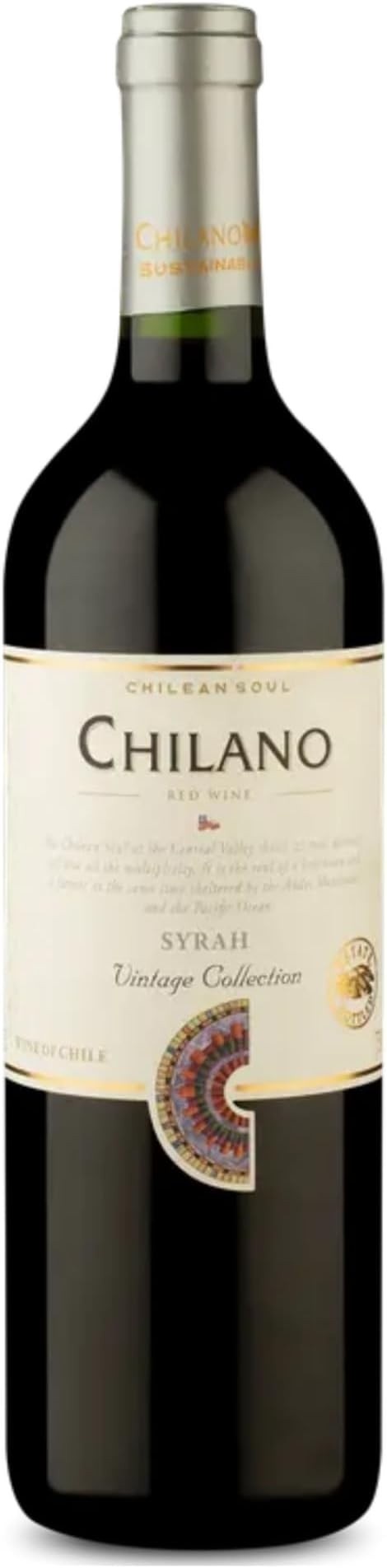 Chilano Vinho Chileno Tinto Syrah 750Ml