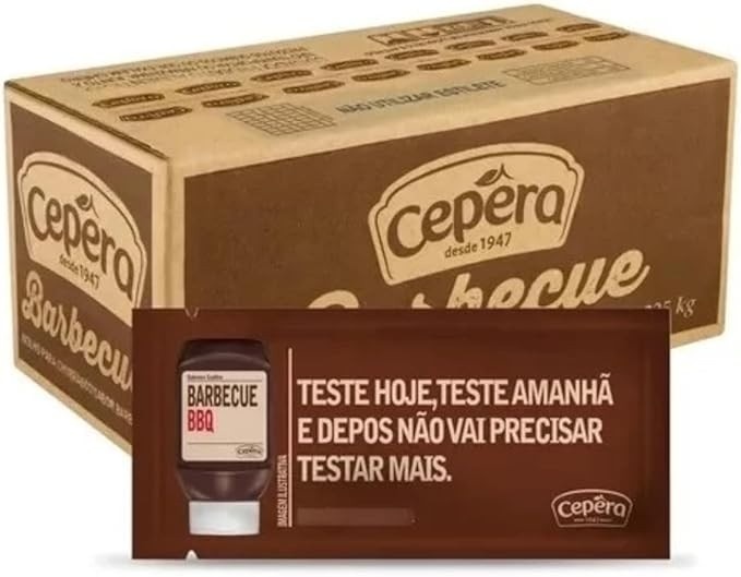 Molho Barbecue Cepêra Sachê Caixa Com 175 de 7g