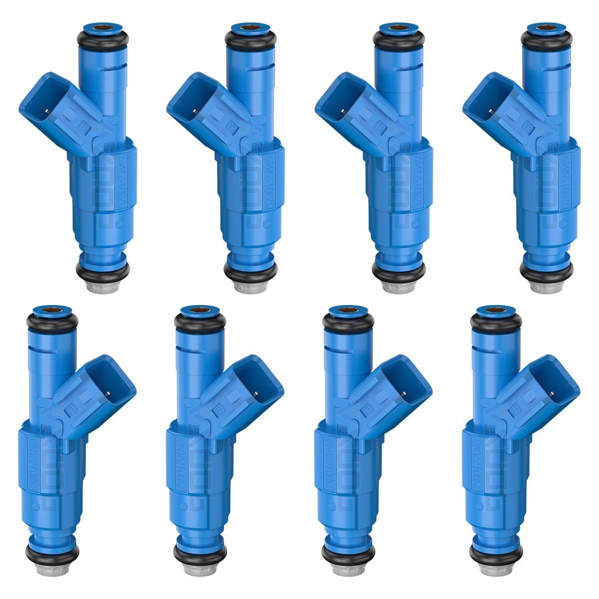 Kit 8 Injetores de Combustível 4 Furos para Dodge Ram 1500, Dakota, Durango e Jeep Grand Cherokee 4.7L V8 (2002-2007) | Ref. 0280155849