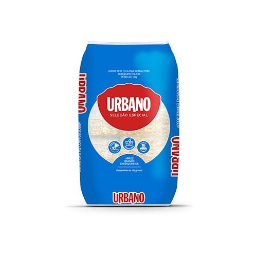 Urbano, Arroz Branco, 8 Saquinhos - 125g cada
