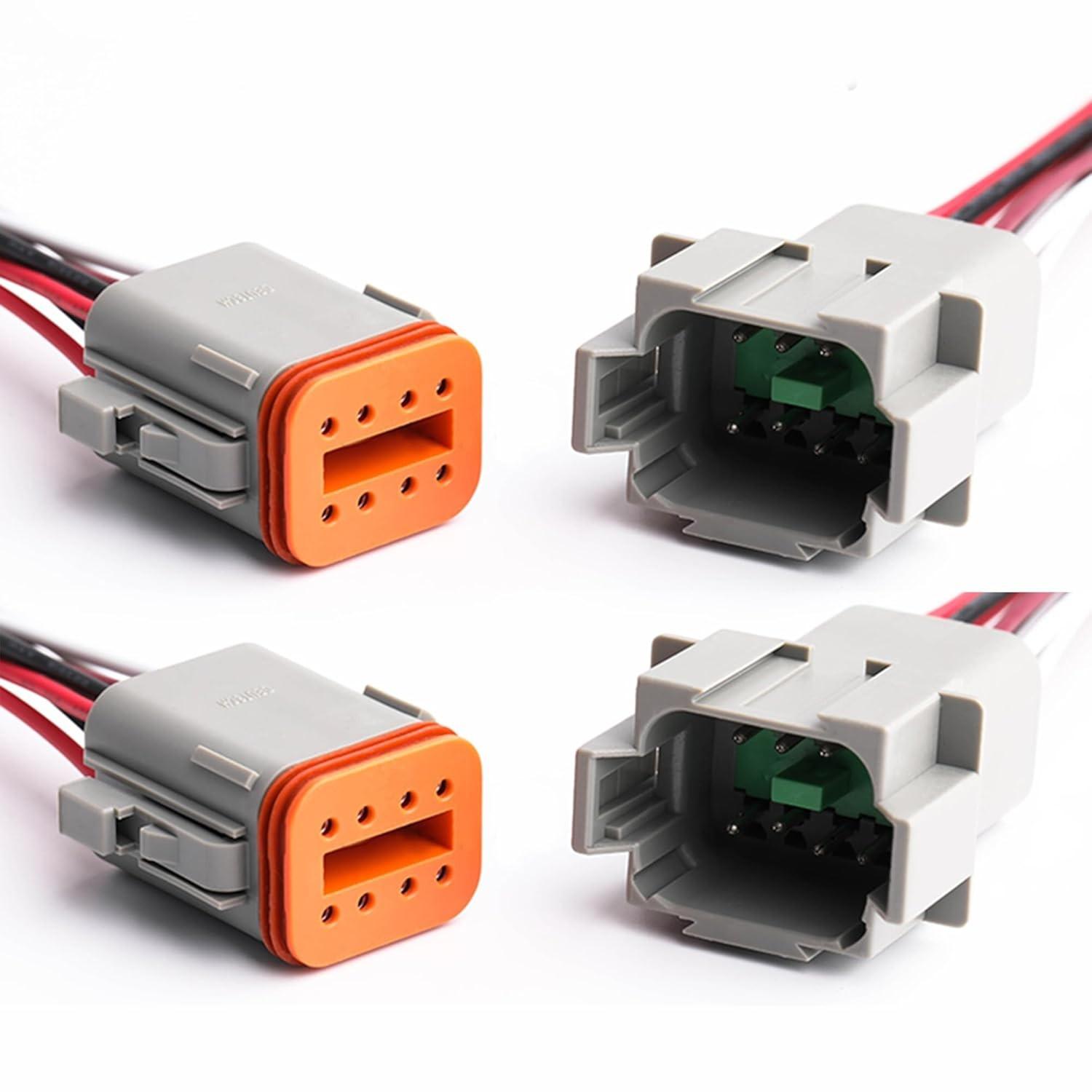 8-e-para-2-conector-ideal-a-pinos-carros-barcos-dagua-a-prova-dt-unidades-deutsch-caminhoes-a