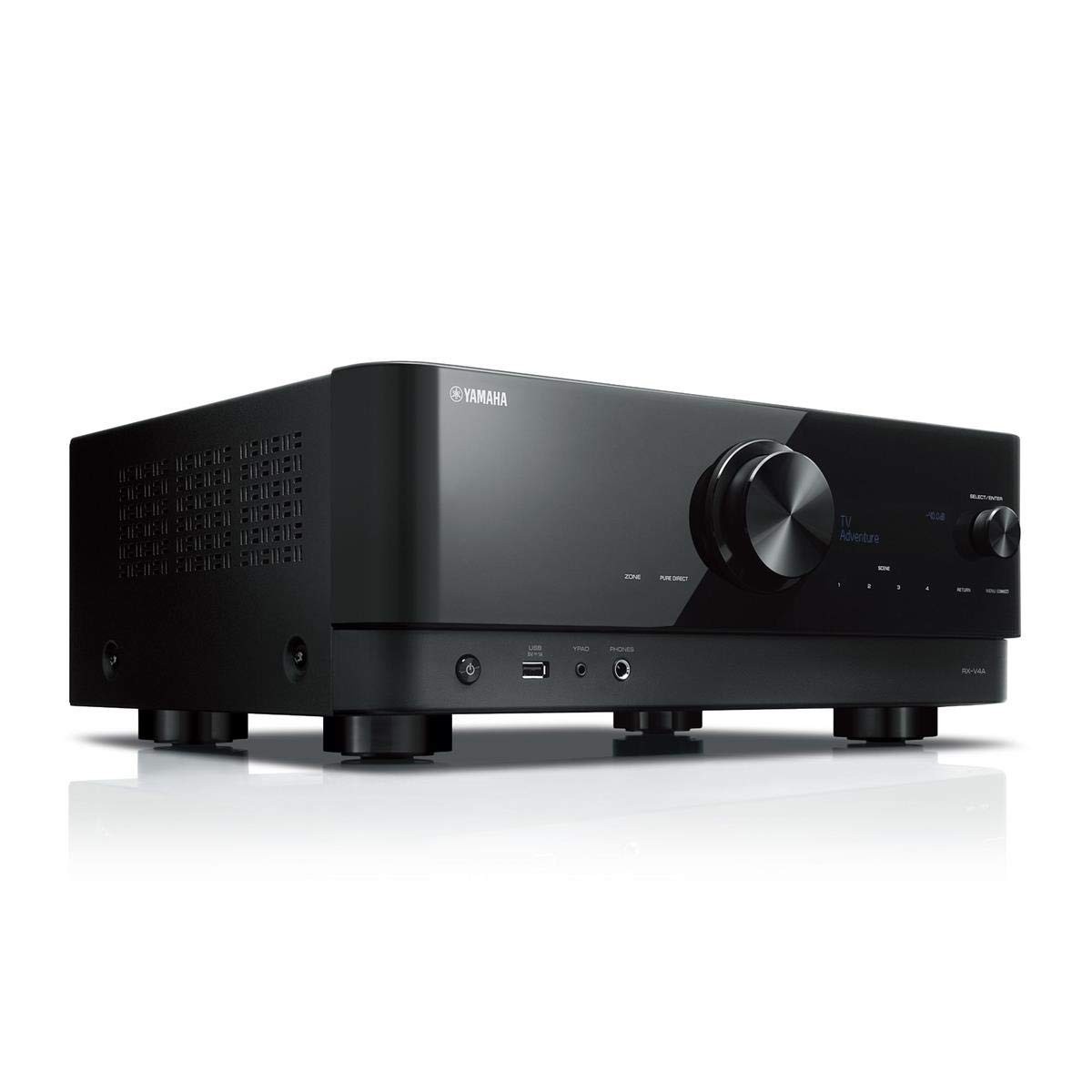 Receiver Yamaha RX-V4A 80W 5.2 Canais 8K Dolby Vision: Imersão Sonora e Visual de Ponta