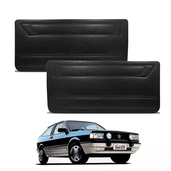 Forro de Porta Gol Parati Quadrada (89-94) Preto - Bumerangue Direito Importado
